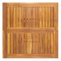 Preview: Bistrotisch 75x75x110 cm Massivholz Akazie