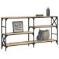 Preview: Konsolentisch Sonoma-Eiche 150x29x76,5 cm Holzwerkstoff