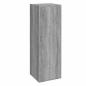 Preview: 6-tlg. TV-Schrank-Set Grau Sonoma Holzwerkstoff