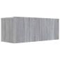 Preview: 6-tlg. TV-Schrank-Set Grau Sonoma Holzwerkstoff