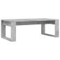Preview: Couchtisch Betongrau 102x50x35 cm Holzwerkstoff