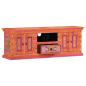 Preview: TV-Schrank Rosa 110x30x40 cm Massivholz Mango
