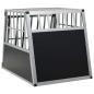 Preview: Hundetransportbox mit Einzeltür 65 x 91 x 69,5 cm