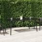 Preview: ARDEBO.de - Gartentisch Anthrazit 165x80x71 cm Stahl