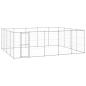 Preview: ARDEBO.de - Outdoor-Hundezwinger Verzinkter Stahl 24,2 m²