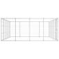 Preview: Outdoor-Hundezwinger Verzinkter Stahl 24,2 m²