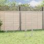 Preview: ARDEBO.de - Outdoor-Hundezwinger Silbern 4x4x2 m Verzinkter Stahl