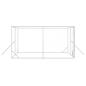 Preview: Outdoor-Hundezwinger Silbern 4x4x2 m Verzinkter Stahl