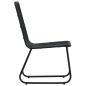 Preview: 3-tlg. Garten-Essgruppe Poly Rattan und Glas