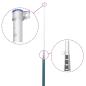 Preview: Europaflagge mit Mast 5,5 m Aluminium