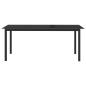 Preview: 9-tlg. Garten-Essgruppe Aluminium Anthrazit