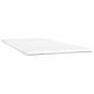 Preview: Boxspringbett mit Matratze Weiß 100x200 cm Kunstleder