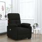 Preview: ARDEBO.de - Massagesessel Elektrisch Schwarz Stoff