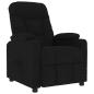 Preview: Massagesessel Schwarz Stoff
