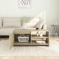 Preview: Couchtisch Sonoma-Eiche 102x50x45 cm Holzwerkstoff
