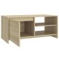 Preview: Couchtisch Sonoma-Eiche 102x50x45 cm Holzwerkstoff
