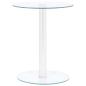 Preview: ARDEBO.de - Couchtisch Transparent 40 cm Hartglas