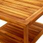 Preview: Couchtisch 60x60x45 cm Massivholz Akazie