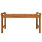 Preview: Couchtisch 100x50x50 cm Massivholz Akazie