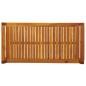 Preview: Couchtisch 100x50x50 cm Massivholz Akazie