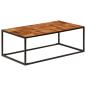 Preview: ARDEBO.de - Couchtisch 110x60x40 cm Massivholz Akazie und Stahl