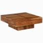 Preview: ARDEBO.de - Couchtisch 80x80x30 cm Massivholz Akazie