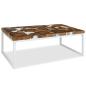 Preview: Couchtisch Teak Harz 110x60x40 cm