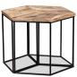 Preview: Couchtisch Massivholz Mango 56x48x40 cm