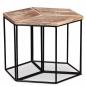 Preview: Couchtisch Massivholz Mango 56x48x40 cm