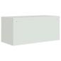Preview: Aktenschrank Hellgrau 90x40x110 cm Stahl