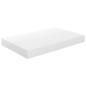 Preview: Schweberegale 4 Stk. Hochglanz-Weiß 40x23,5x3,8 cm MDF