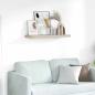 Preview: ARDEBO.de - Schweberegal Eiche-Optik 80x23,5x3,8 cm MDF