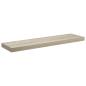 Preview: Schweberegal Eichen-Optik 90x23,5x3,8 cm MDF