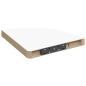 Preview: Eck-Schweberegale 4 Stk. Wei? 35x35x3,8 cm MDF