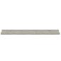 Preview: Wandregale 4 Stk. Betongrau 60x9x3 cm