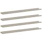 Preview: Wandregale 4 Stk. Betongrau 100x9x3 cm