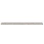 Preview: Wandregale 4 Stk. Betongrau 100x9x3 cm