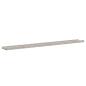 Preview: Wandregale 4 Stk. Betongrau 100x9x3 cm