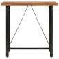 Preview: Bartisch 110x55x107 cm Massivholz Akazie und Eisen