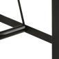 Preview: Bartisch 110x55x107 cm Massivholz Akazie und Eisen