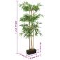 Preview: Bambusbaum Künstlich 760 Blätter 120 cm Grün