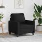 Preview: ARDEBO.de - Sessel Schwarz 60 cm Stoff