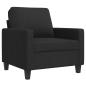 Preview: Sessel Schwarz 60 cm Stoff