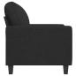 Preview: Sessel Schwarz 60 cm Stoff