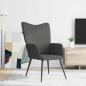 Preview: Relaxsessel Dunkelgrau Stoff