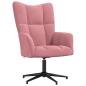 Preview: Relaxsessel Rosa Samt