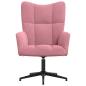 Preview: Relaxsessel Rosa Samt