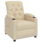 Preview: Relaxsessel Creme Stoff