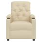 Preview: Relaxsessel Creme Stoff