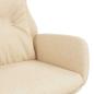 Preview: Relaxsessel Creme Stoff